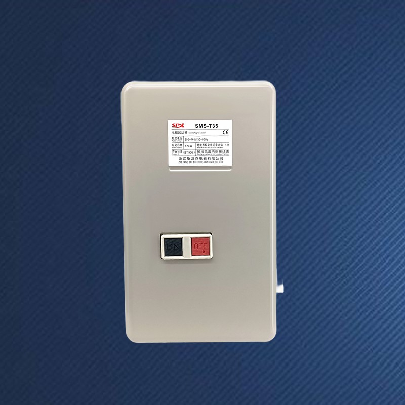 Magnetisk motorstartare för full spänning